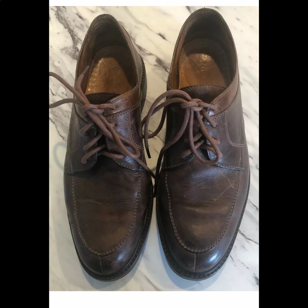 Cole Haan Oxfords Brown Leather Shoes Mens 8.5
